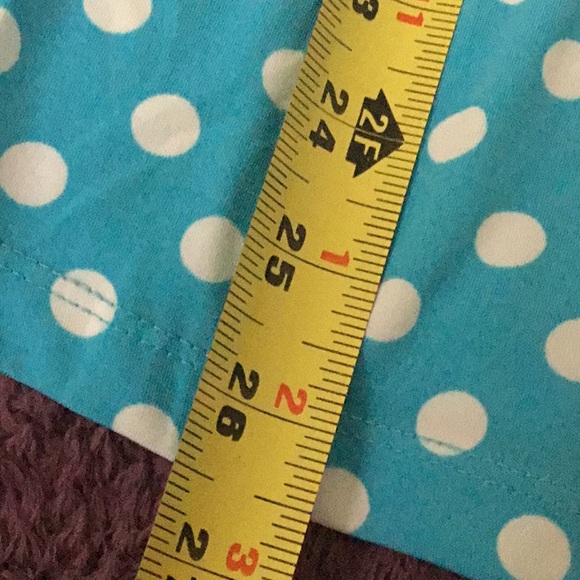 QVC Suzan Graver Style Blue & White  Polkadot Blouse - Picture 9 of 12